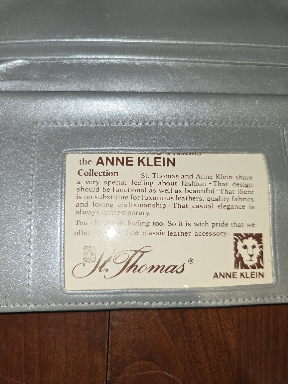Anne Klein Silver Long Wallet - Picture 6 of 9